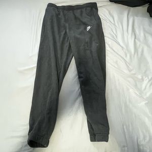 Grey Nike joggers
